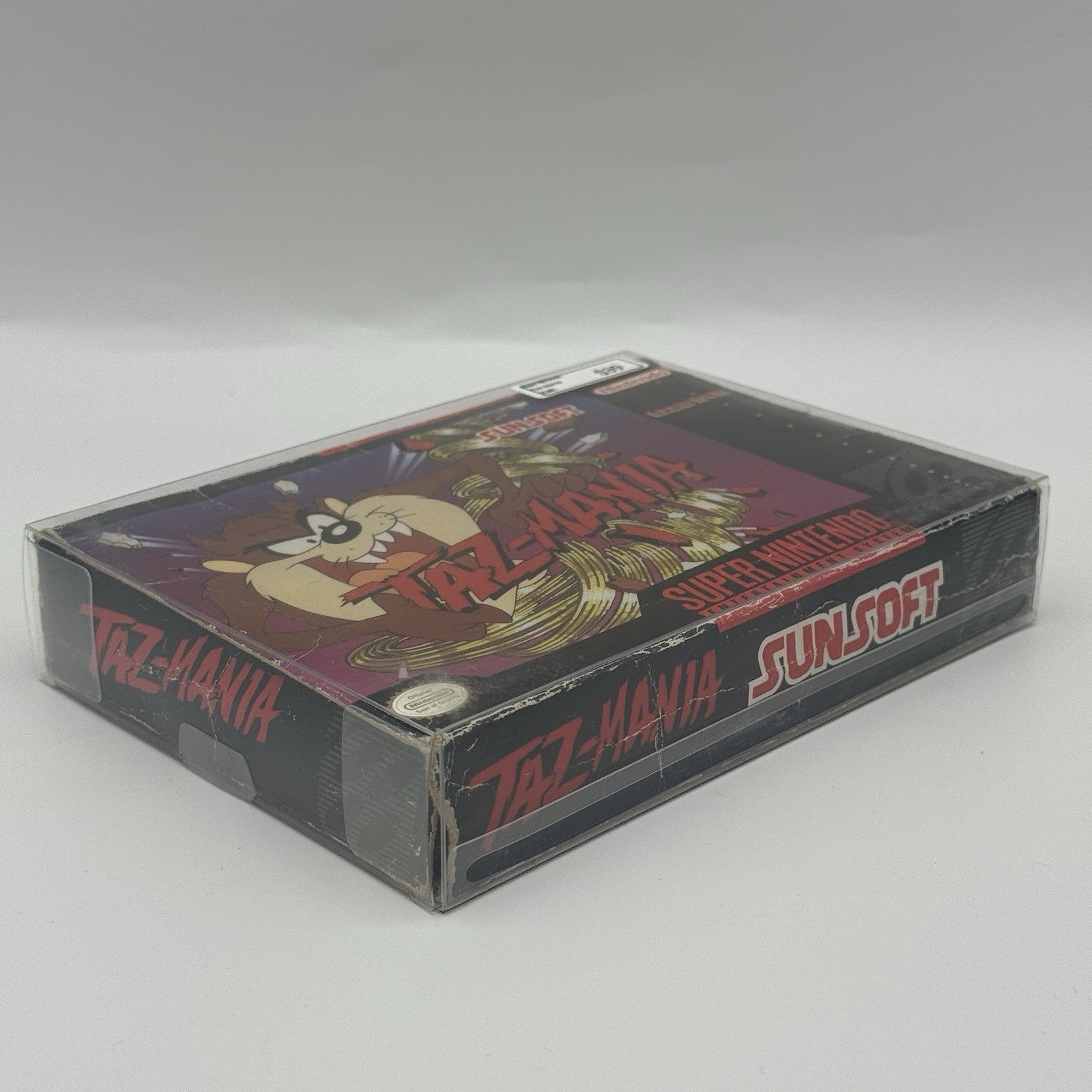 Taz-Mania (Super Nintendo SNES, 1993) Game CIB Complete in Box + Manual - Tested13