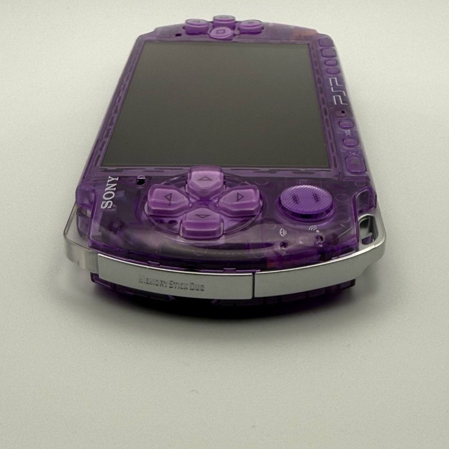 Sony PSP-3000 Playstation Portable Console Clear Purple w/Accessories - Tested3