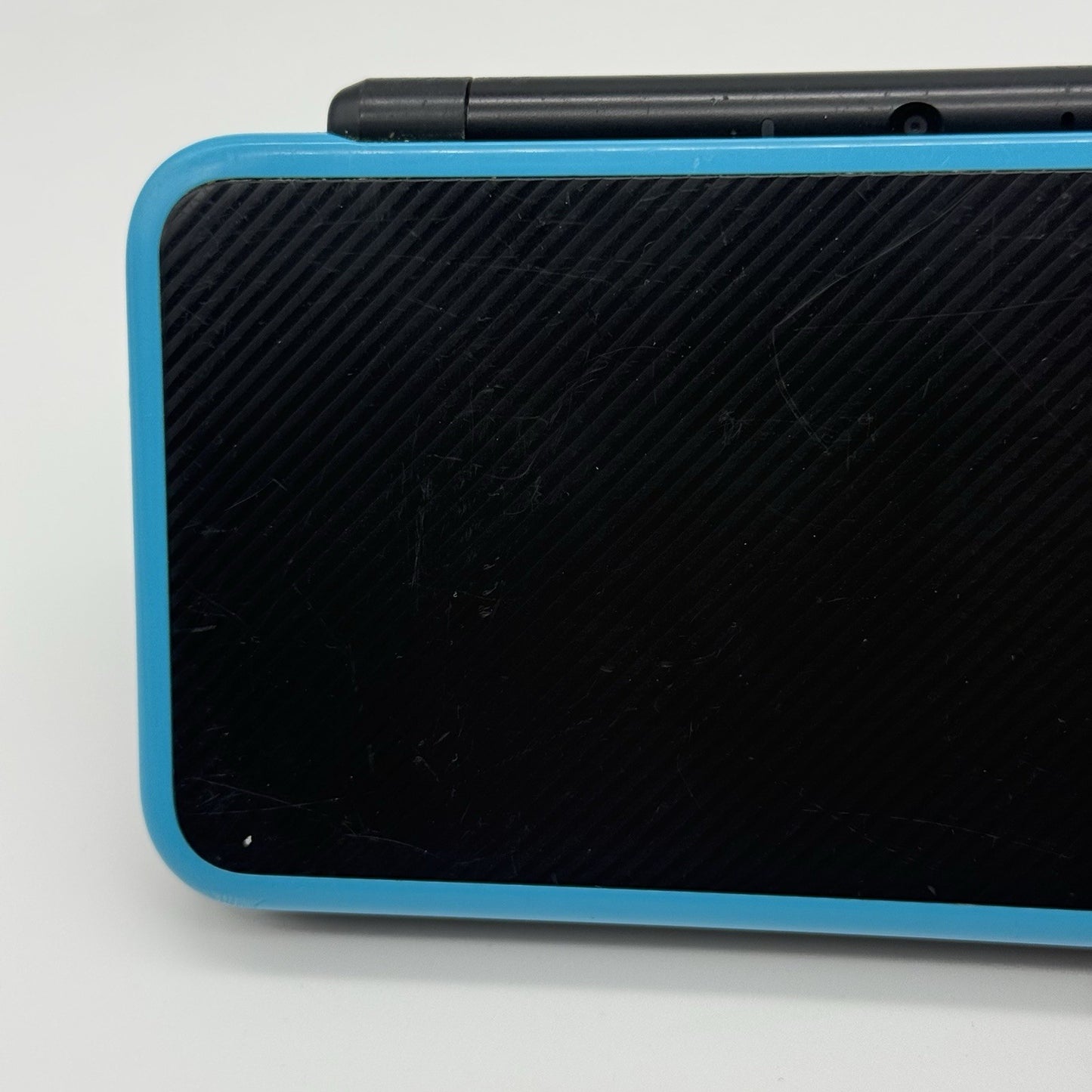 “new” Nintendo 2DS XL Console Black Turquoise w/Charger - Tested Working19