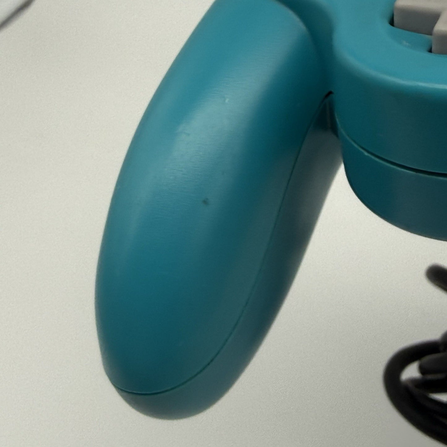 Official OEM Genuine Nintendo Gamecube Emerald Teal Blue Controller T3 Tested9