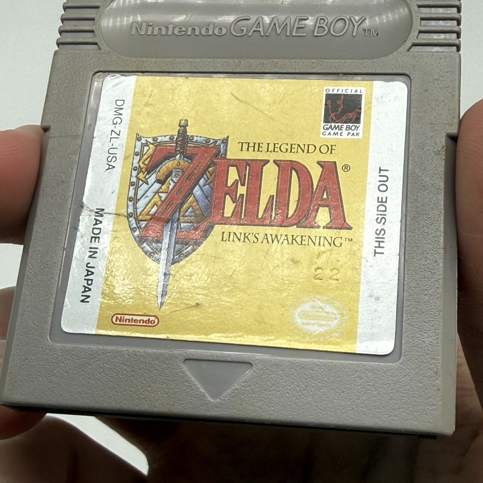 Legend of Zelda: Link's Awakening (Game Boy, 1998) Cartridge Tested New Battery2