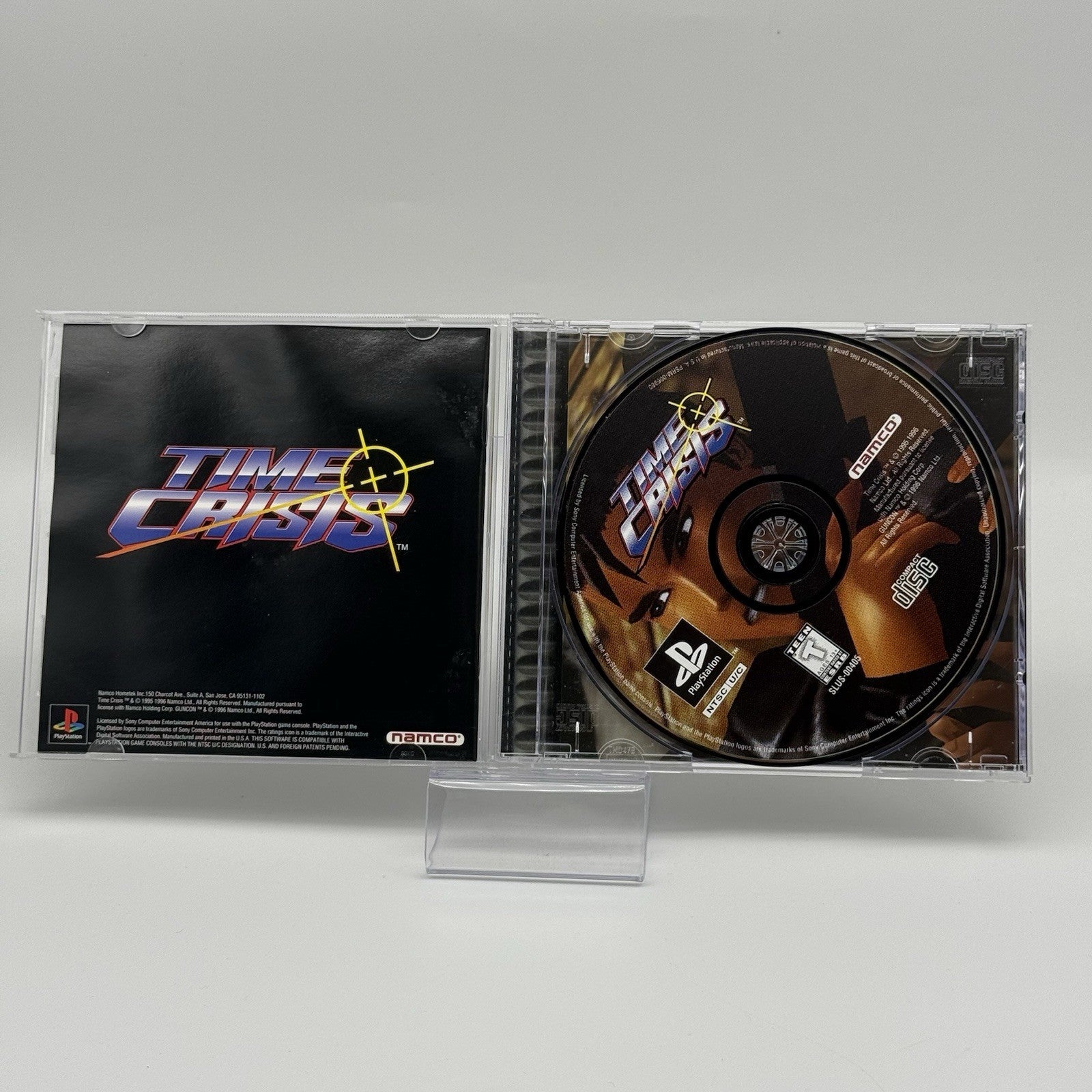 Time Crisis CIB Playstation PS1 Game Complete w/ Manual & Reg Card - Tested2