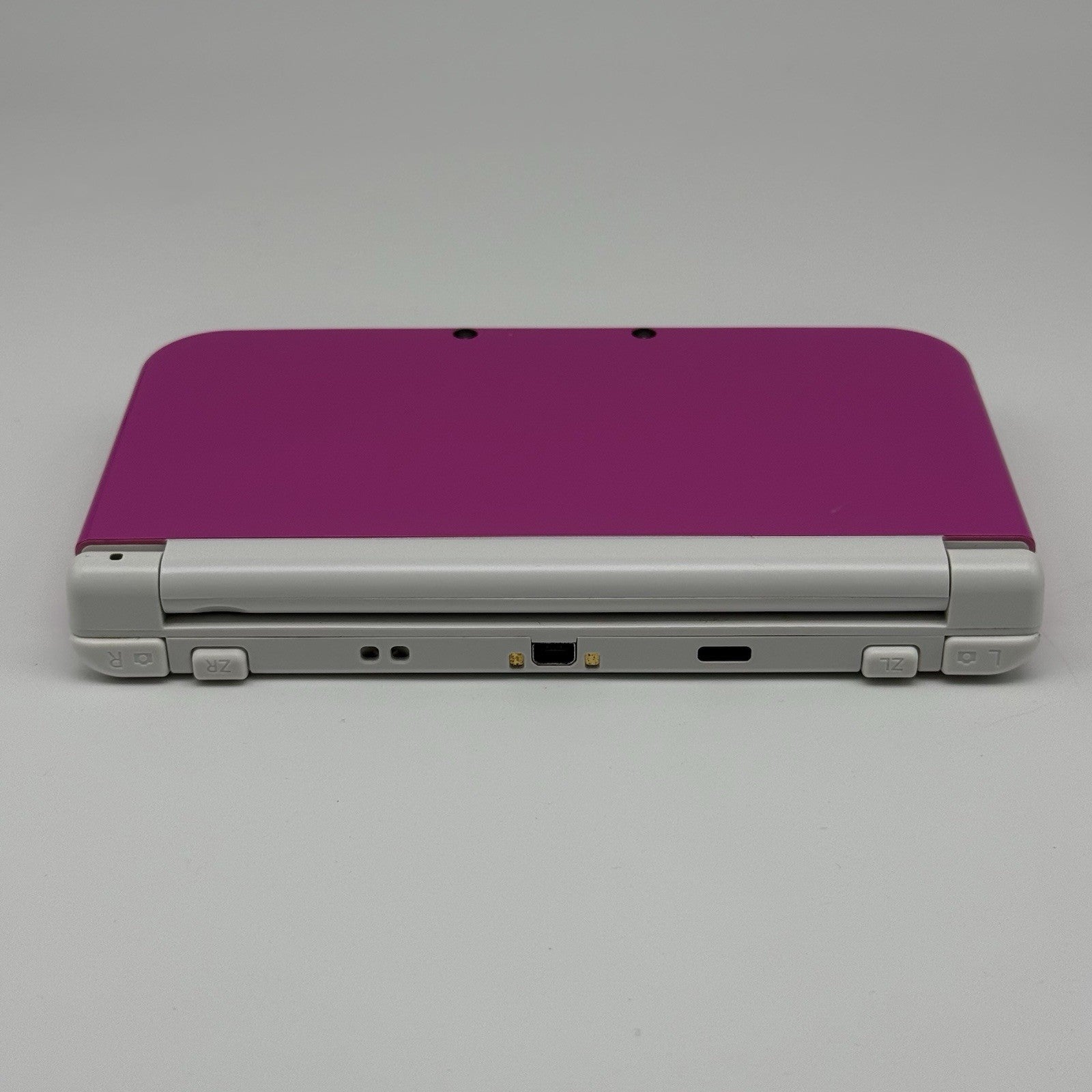 “new” Nintendo 3DS XL/LL Pink White Console Bottom IPS Region Free CIB w/Box USA5
