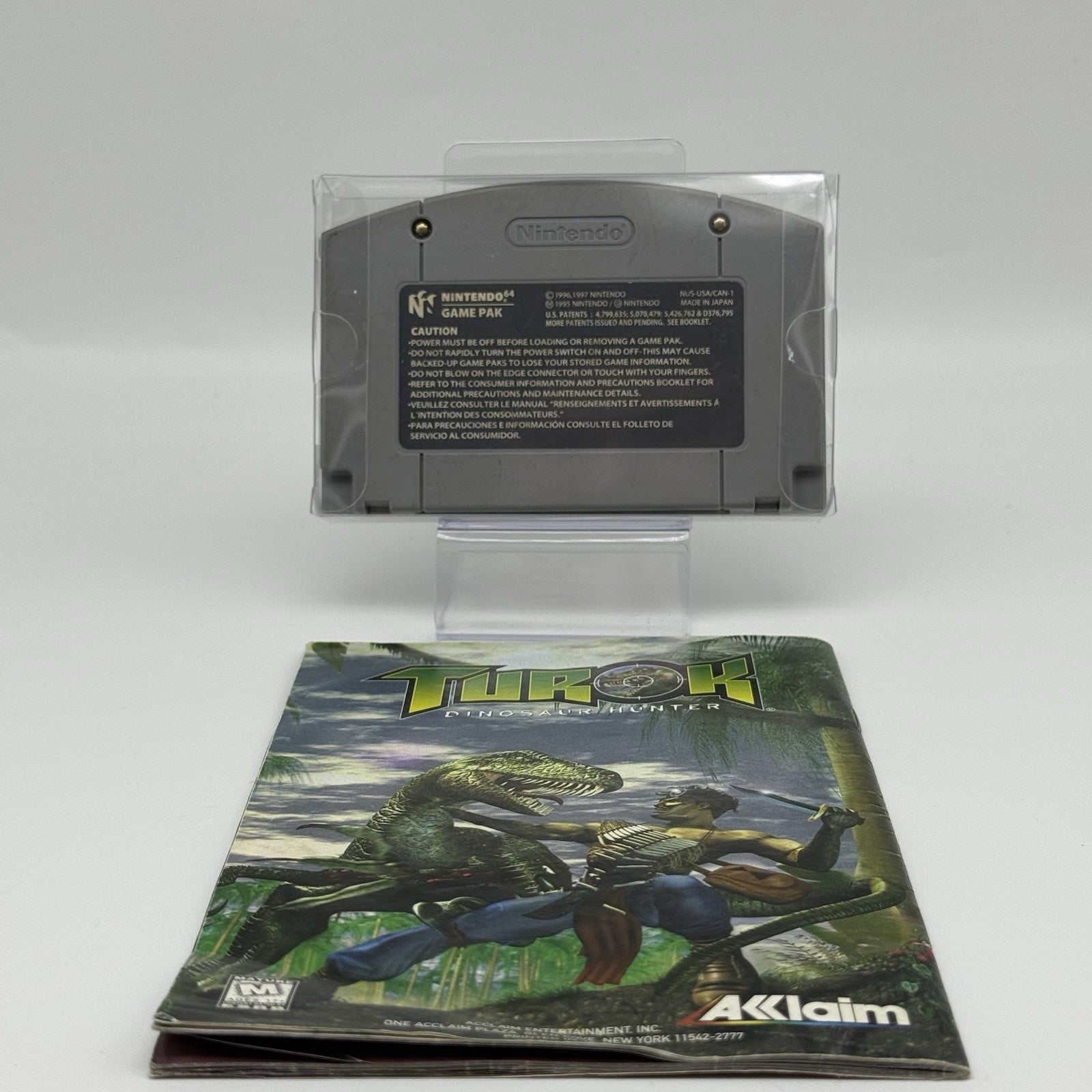 Extreme G (Nintendo 64 N64, 1997) Game w/Manual & Protector - Tested Working1