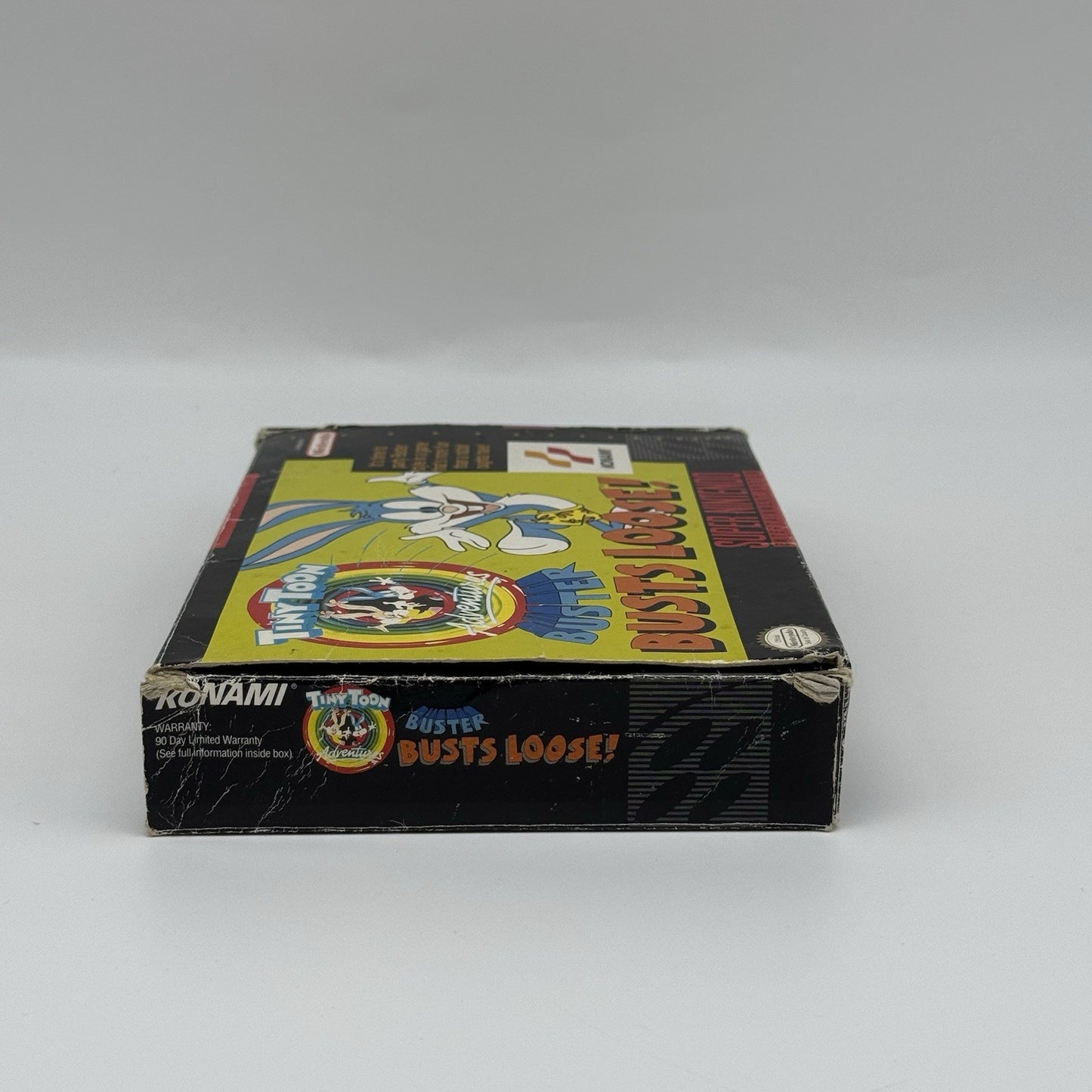 Tiny Toon Buster Busts Loose SNES Super Nintendo Game In Box (No Manual) TESTED11