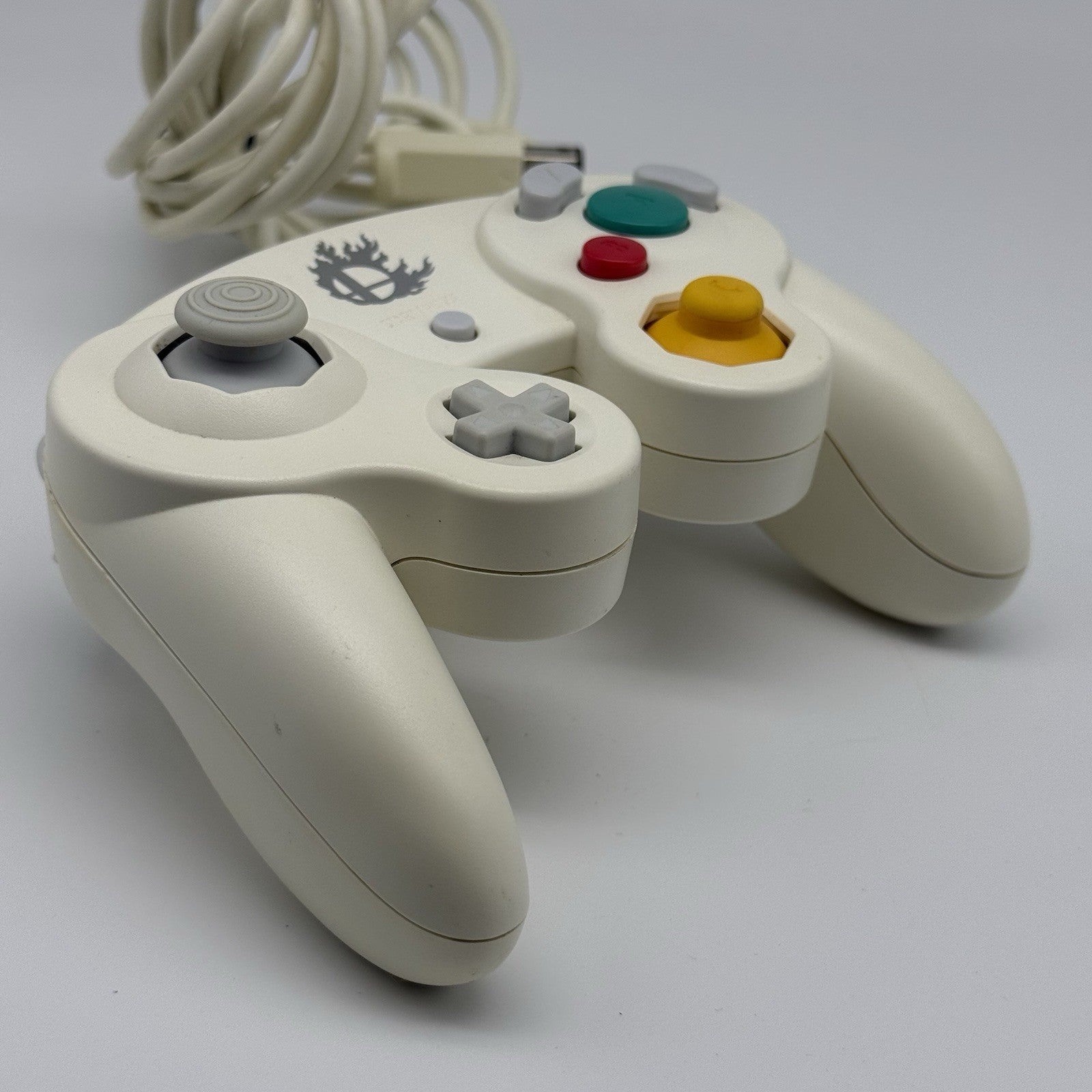 Official Nintendo GameCube Controller OEM Super Smash Bros. White DOL-003 Tested11