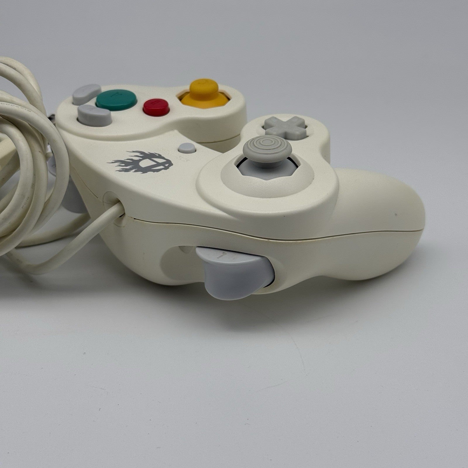 Official Nintendo GameCube Controller OEM Super Smash Bros. White DOL-003 Tested12