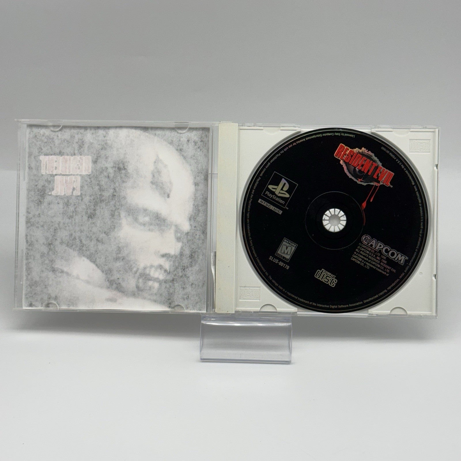 Resident Evil Game (Sony PlayStation 1 PS1, 1996, Disc Only Black Label) Tested1