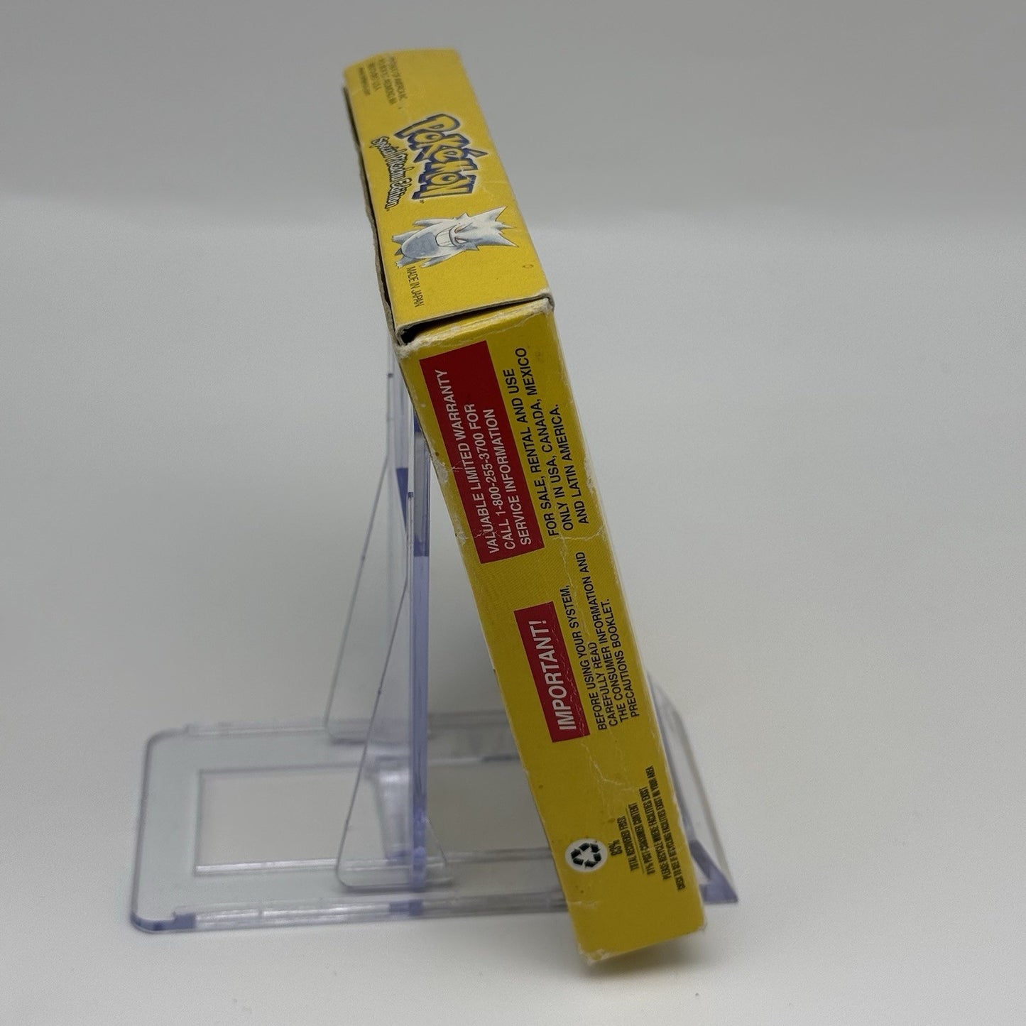 Pokemon Yellow Version Game Boy First Print Boxed New Battery Tested (No Manual)7