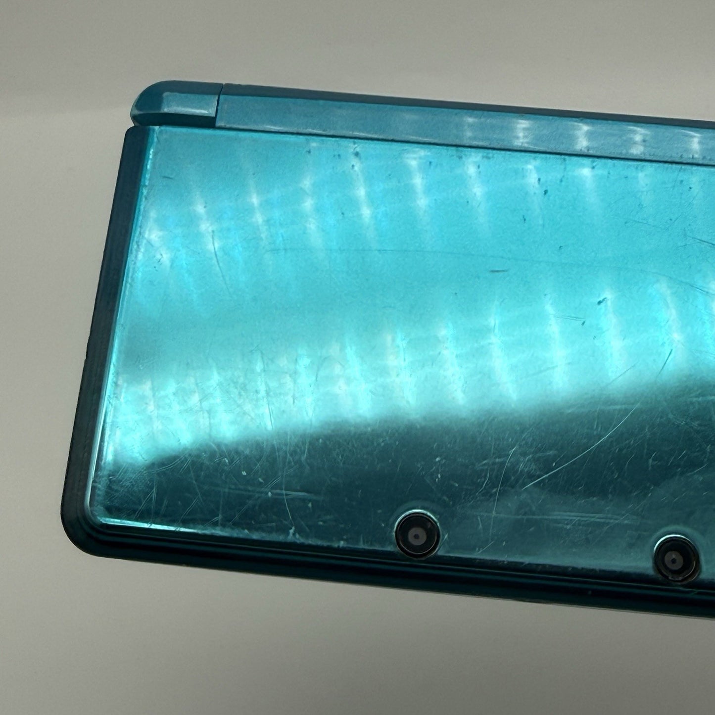 Nintendo 3DS Handheld Console Aqua Blue Glass Lens Region Free NTSC-J - Tested7