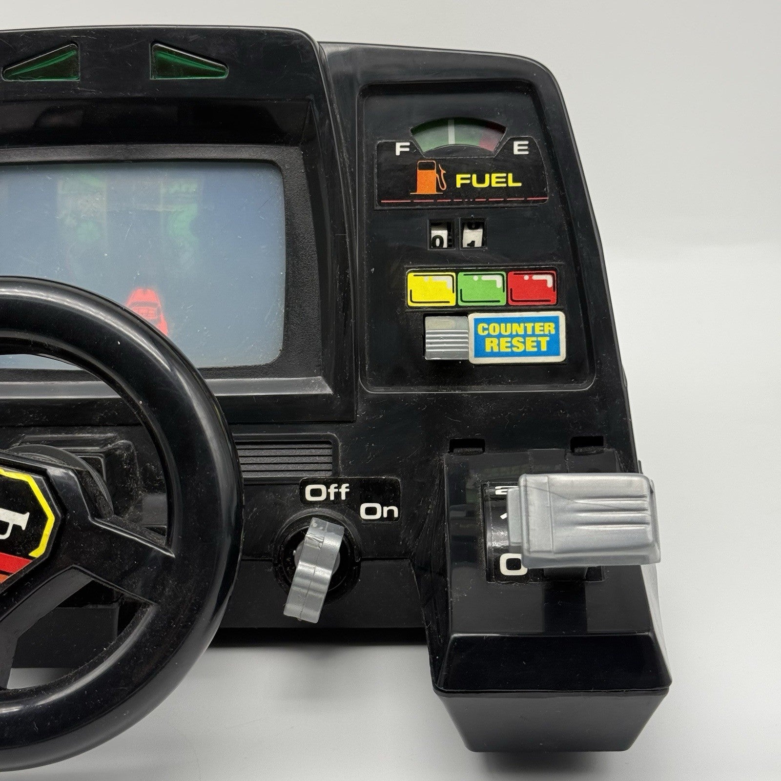 Playwell Turbo Dashboard 1980's Vintage VTG Driving Grand Prix Car Toy - Tested4