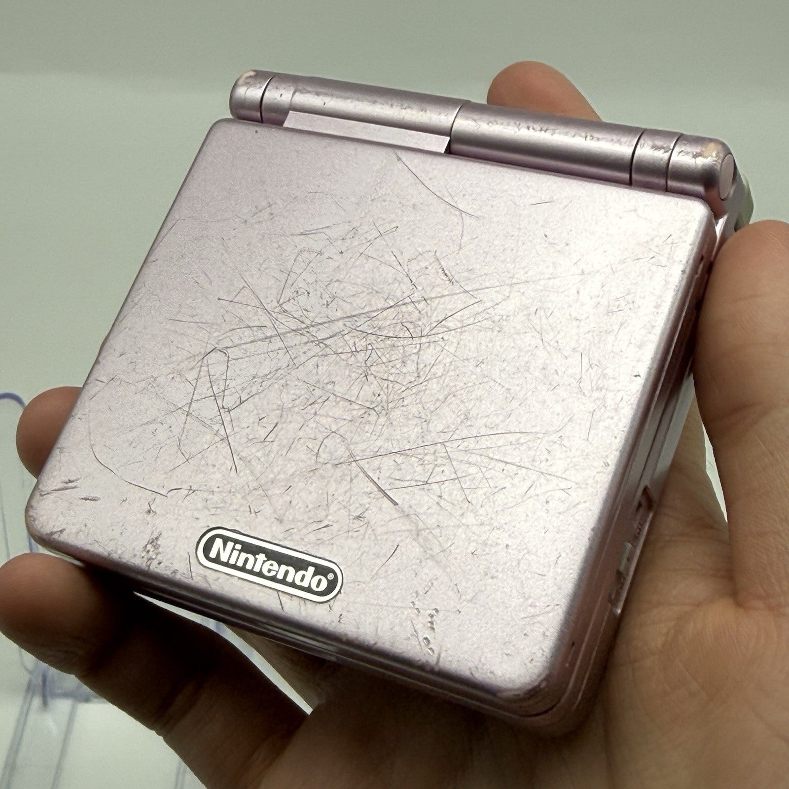 Nintendo Gameboy Advance GBA SP Pink Console Backlit AGS-101 w/Charger - Tested6