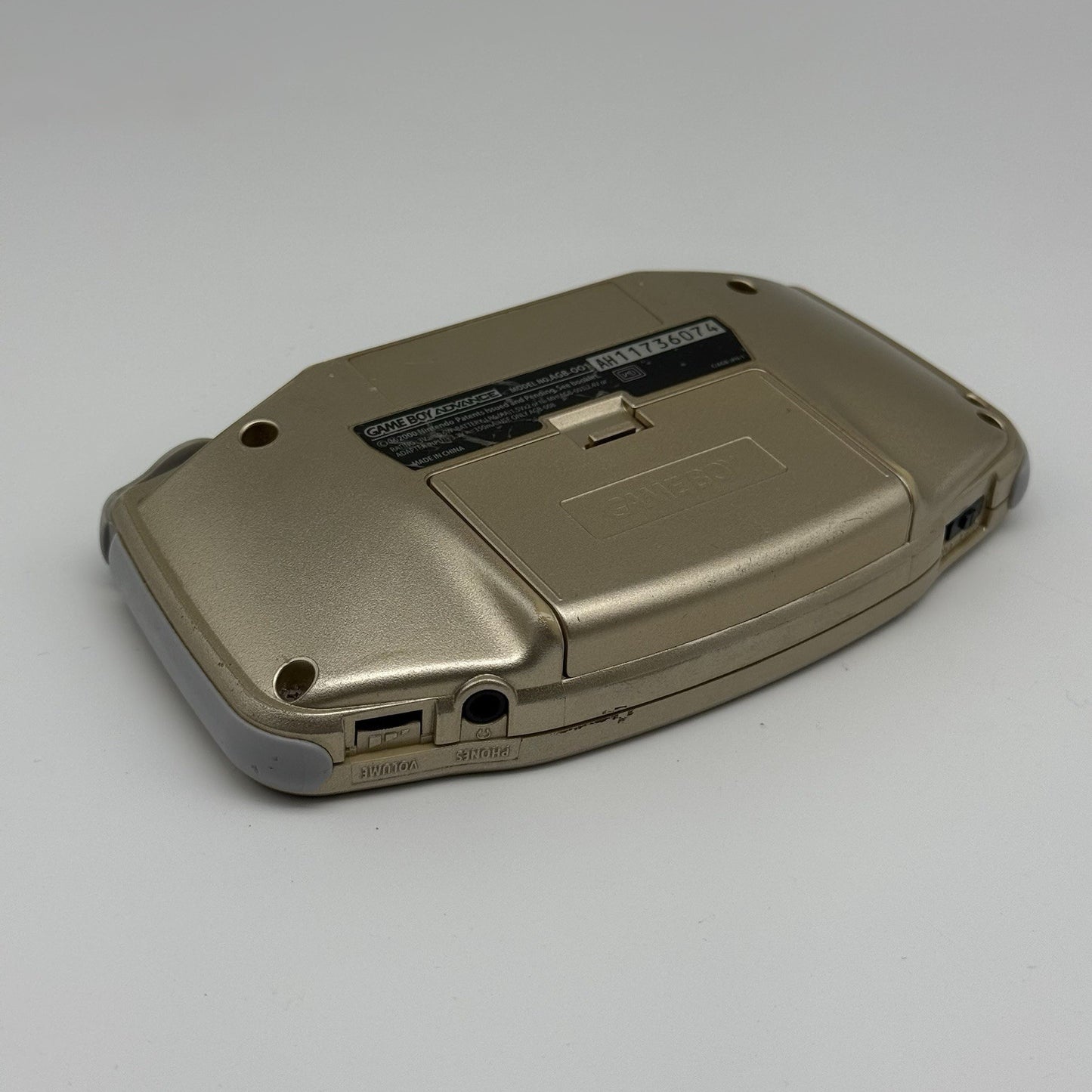 Nintendo Game Boy Advance GBA Console AGB-001 Gold OEM Rare - Tested Working5
