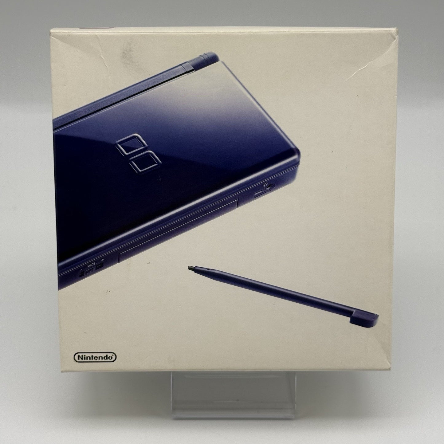 Japan Exclusive Enamel Navy Nintendo DS Lite Handheld Console CIB In Box Tested1