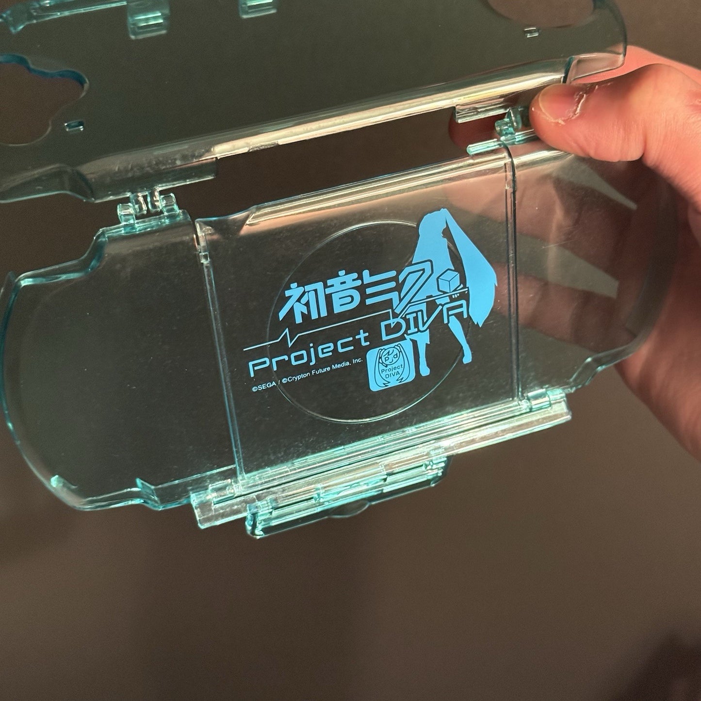 Hatsune Miku Project DIVA Accessory PSP 2000/3000 Clear Crystal Case Limited7