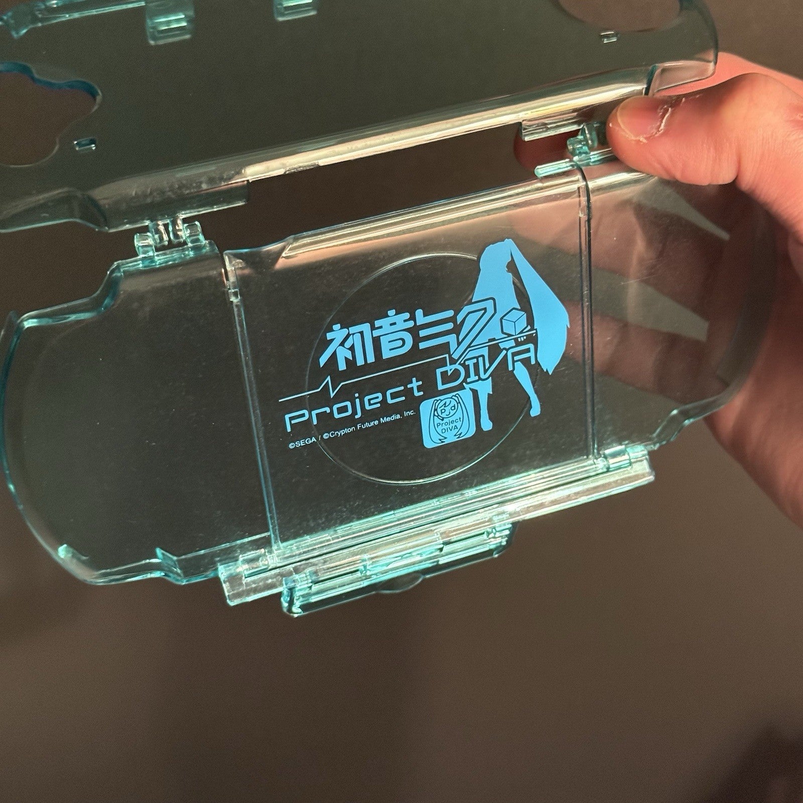 Hatsune Miku Project DIVA Accessory PSP 2000/3000 Clear Crystal Case Limited7
