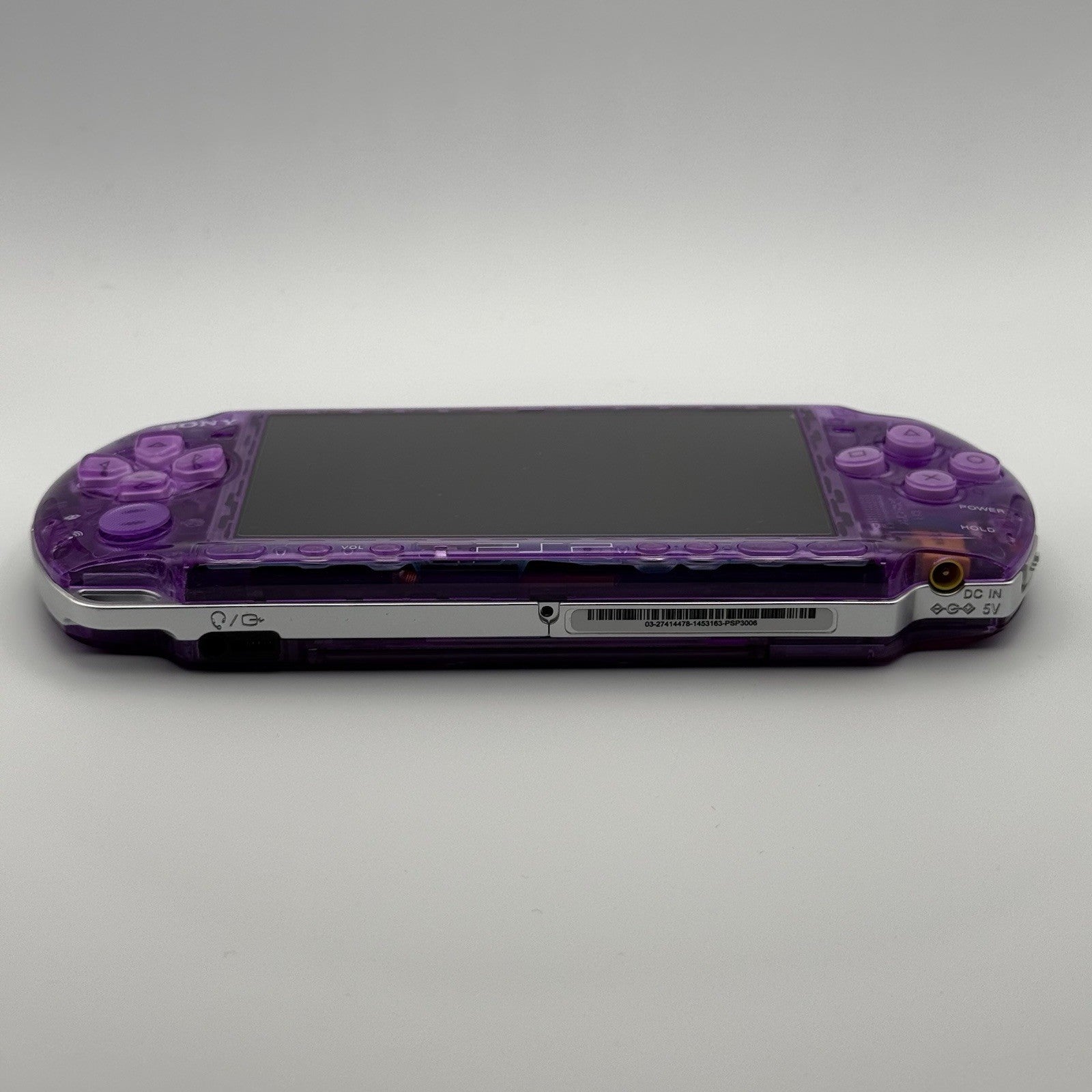 Sony PSP-3000 Playstation Portable Console Clear Purple w/Accessories - Tested5