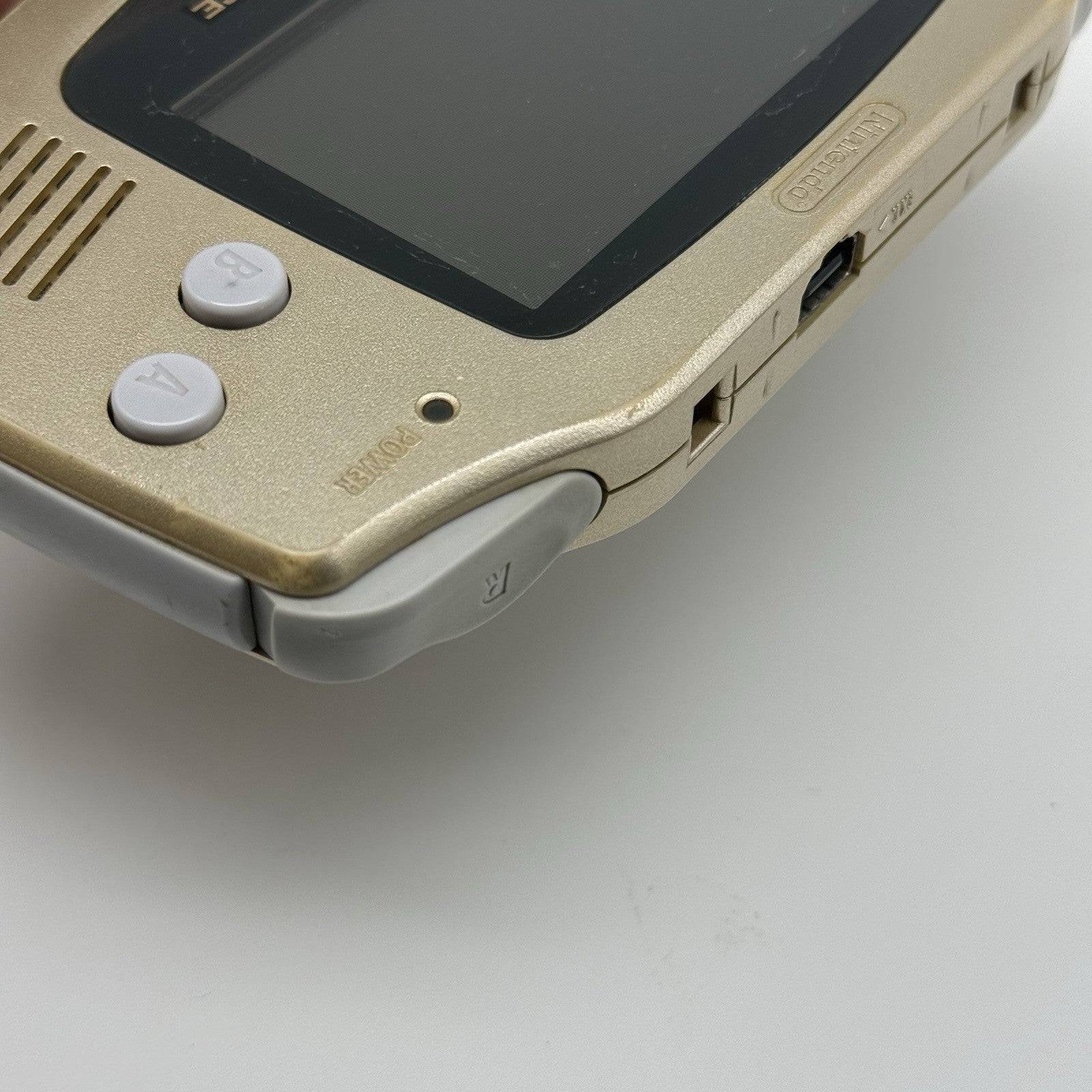 Nintendo Game Boy Advance GBA Console AGB-001 Gold OEM Rare - Tested Working14