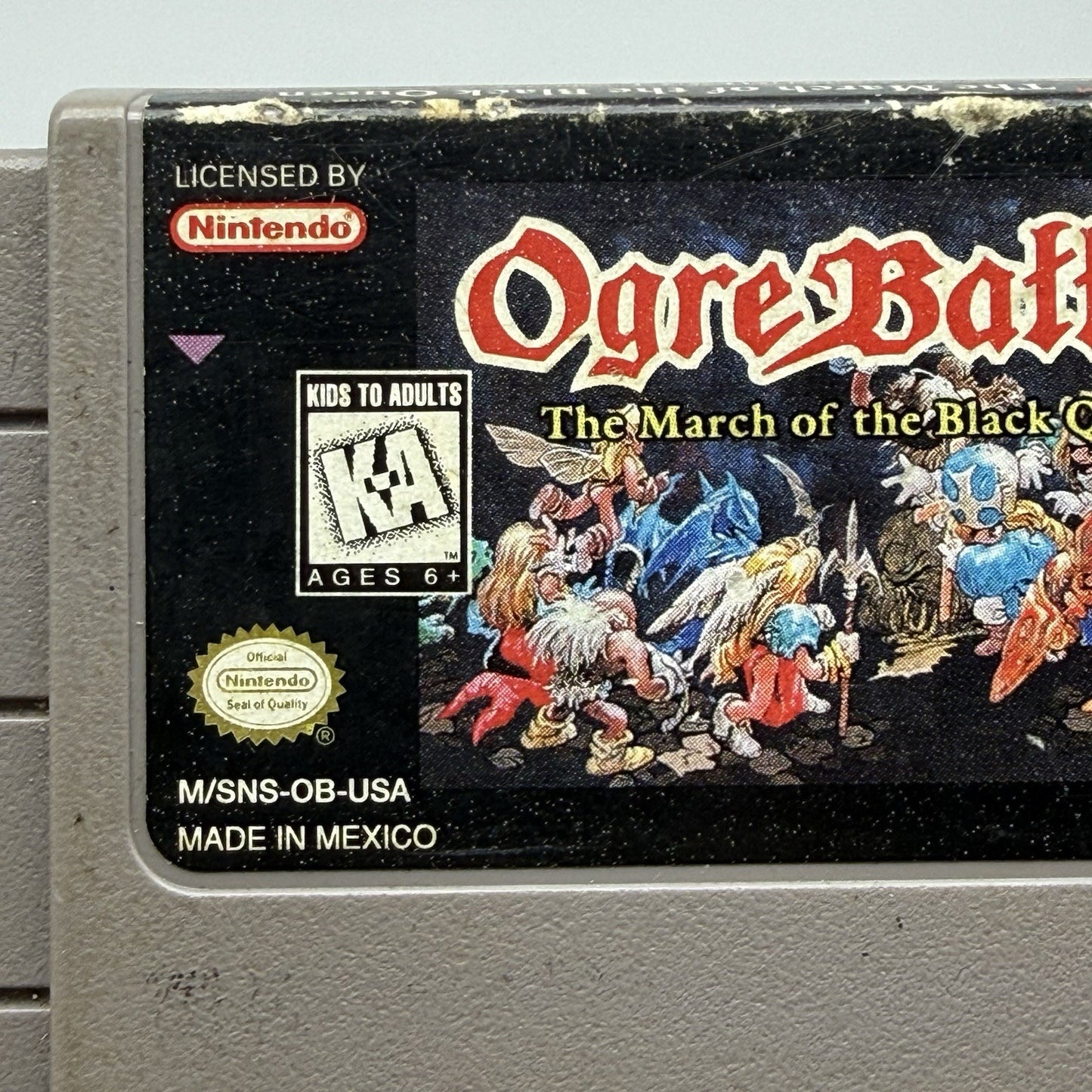 Ogre Battle: The March of the Black Queen Super Nintendo SNES Authentic - Tested11