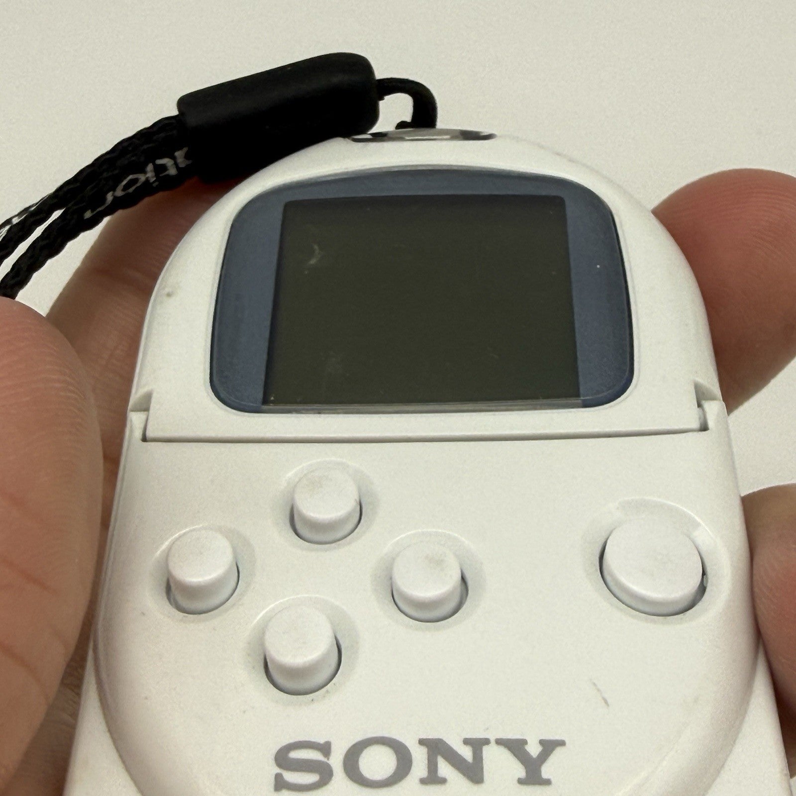Sony Playstation Pocket Station White +Strap SCPH-4000 Japanese Tested US Seller11
