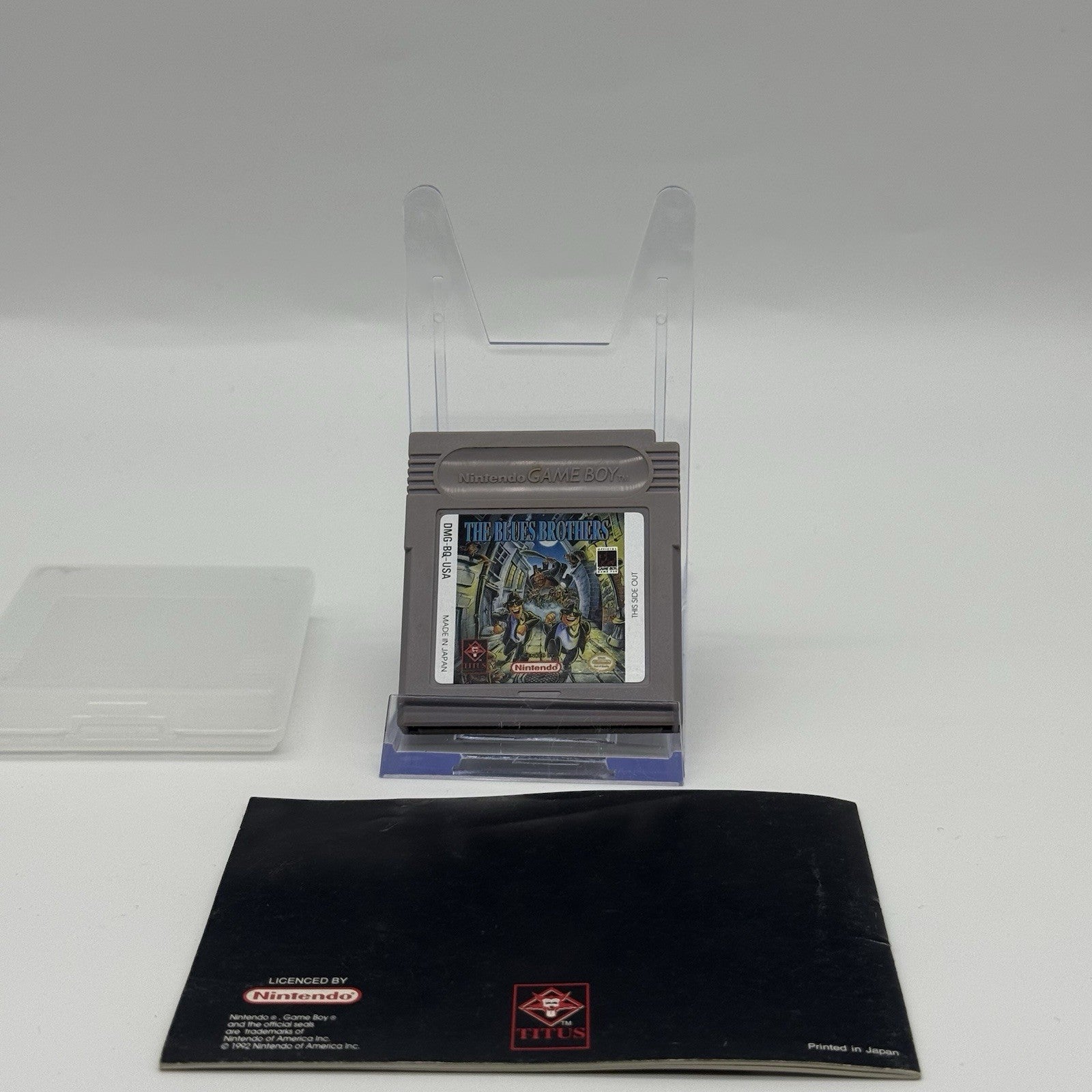 The Blues Brothers Nintendo Gameboy Cartridge w/Manual Rare - Tested1