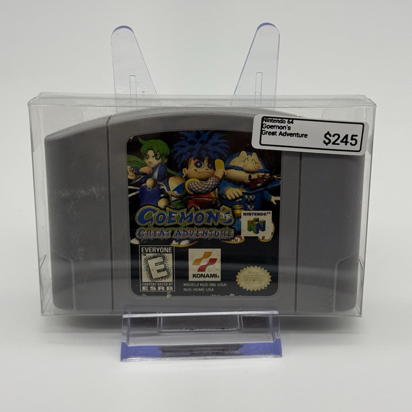 Goemon's Great Adventure - TESTED / AUTHENTIC - Nintendo 64 (N64) Game Rare2