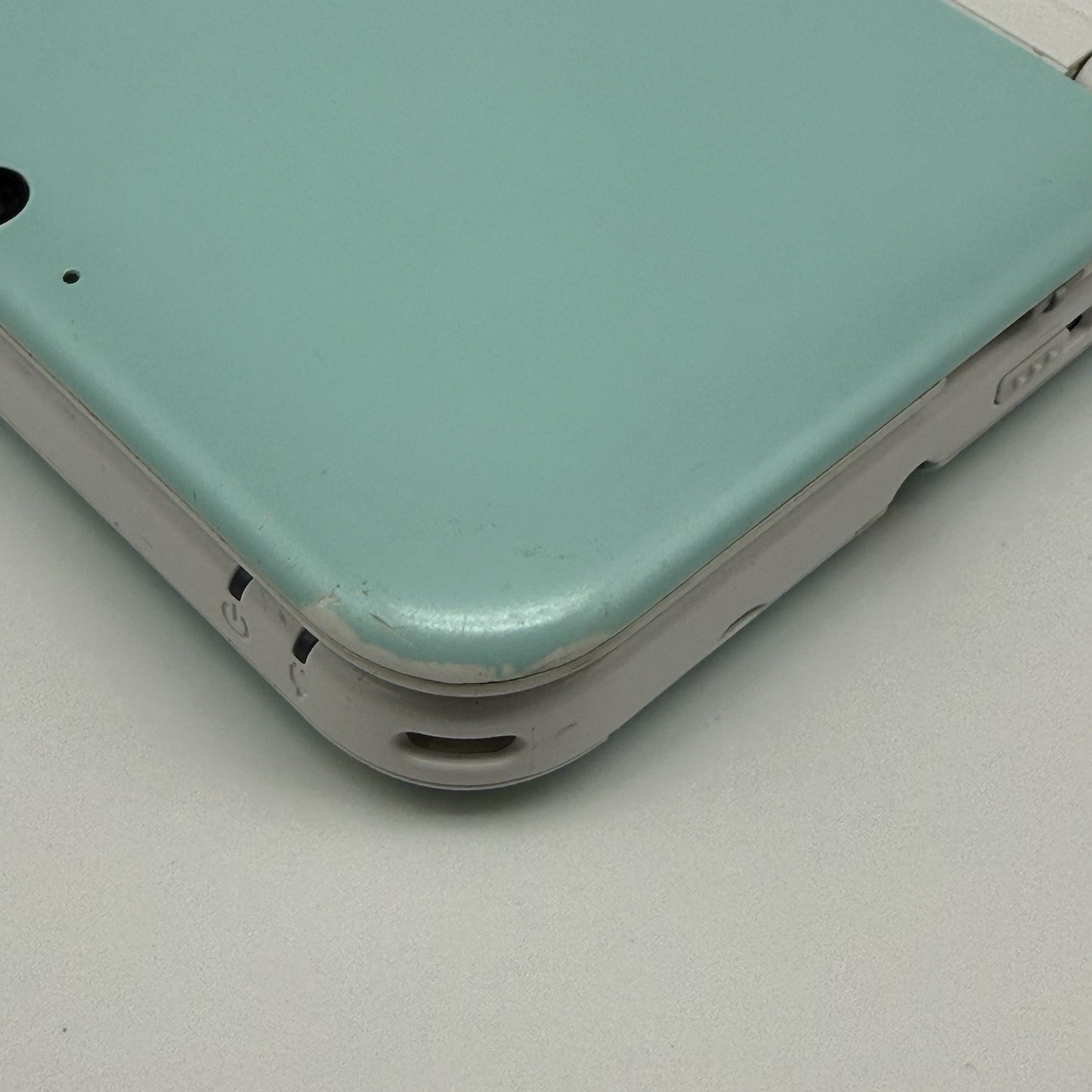 Nintendo 3DS XL LL Mint White Console JP Region - *For Parts Repair* Camera & LR16