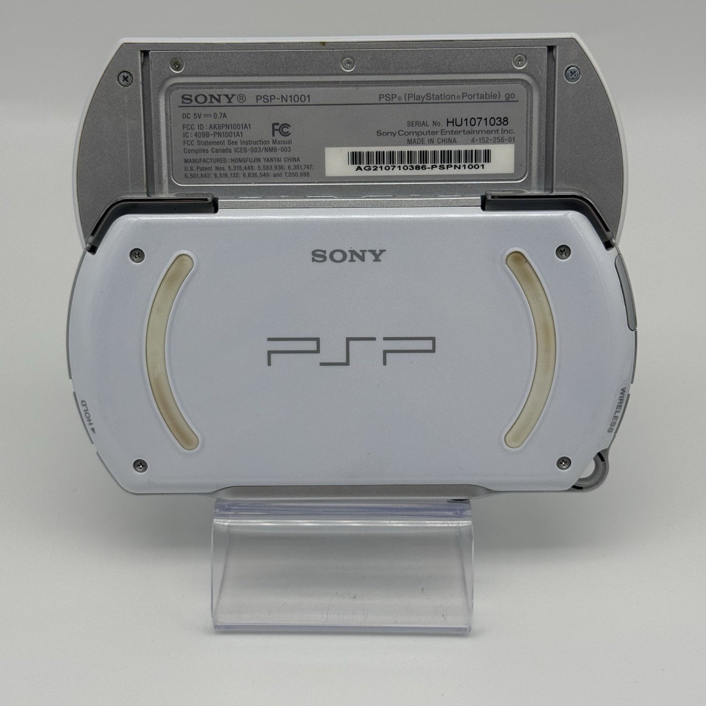 Sony PSP Go Pearl White Handheld Console 128GB w/Charger, New Battery - Tested7