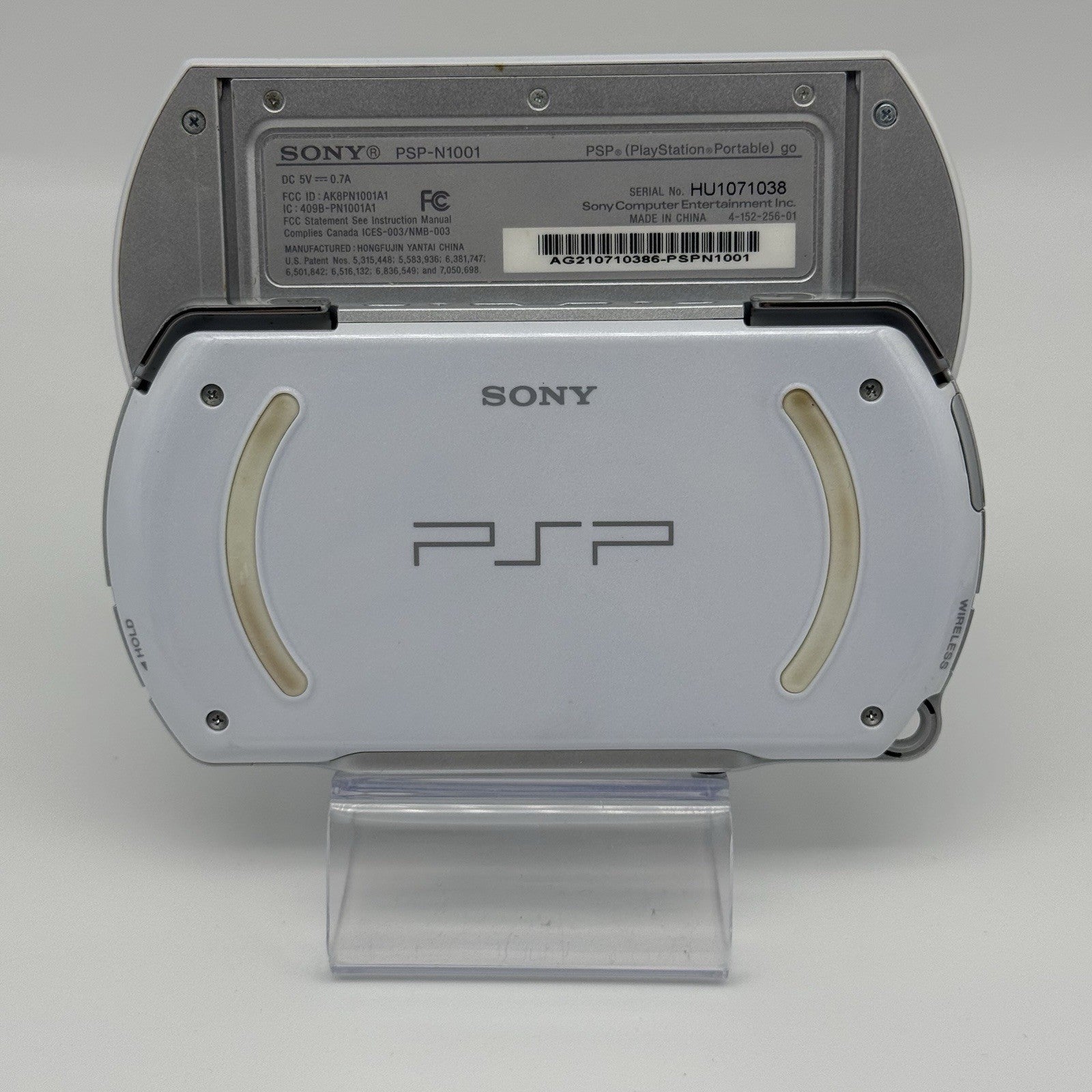 Sony PSP Go Pearl White Handheld Console 128GB w/Charger, New Battery - Tested7