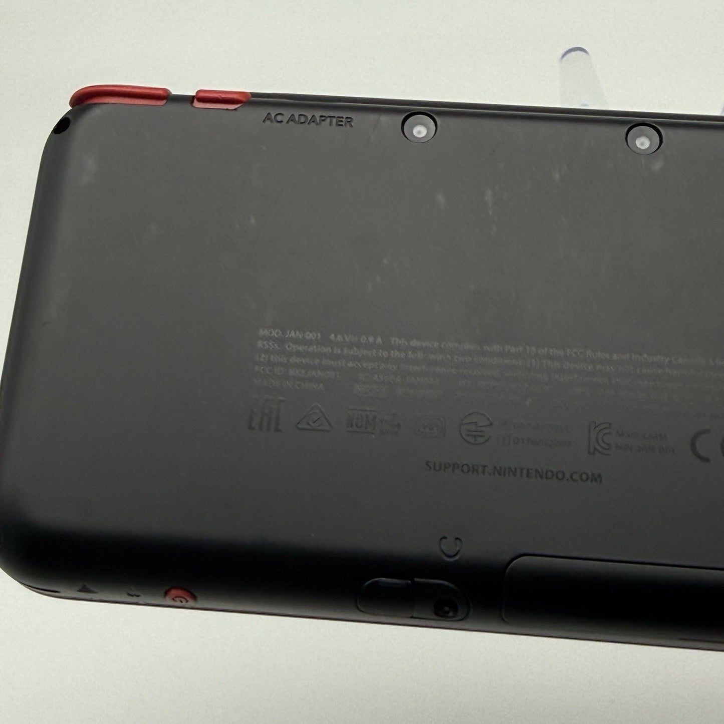 “new” Nintendo 2DS 3DS XL LL Console Black Red Exclusive JP Edition Region Free19