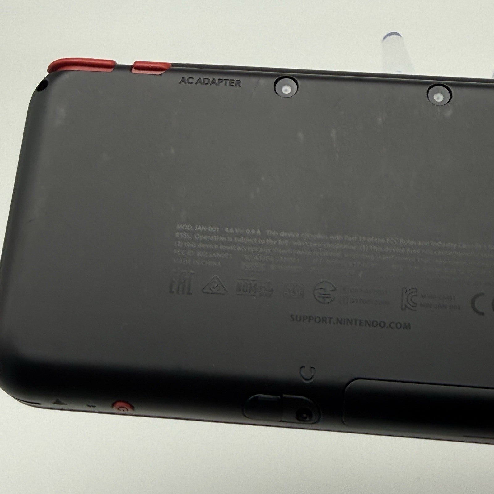 “new” Nintendo 2DS 3DS XL LL Console Black Red Exclusive JP Edition Region Free19