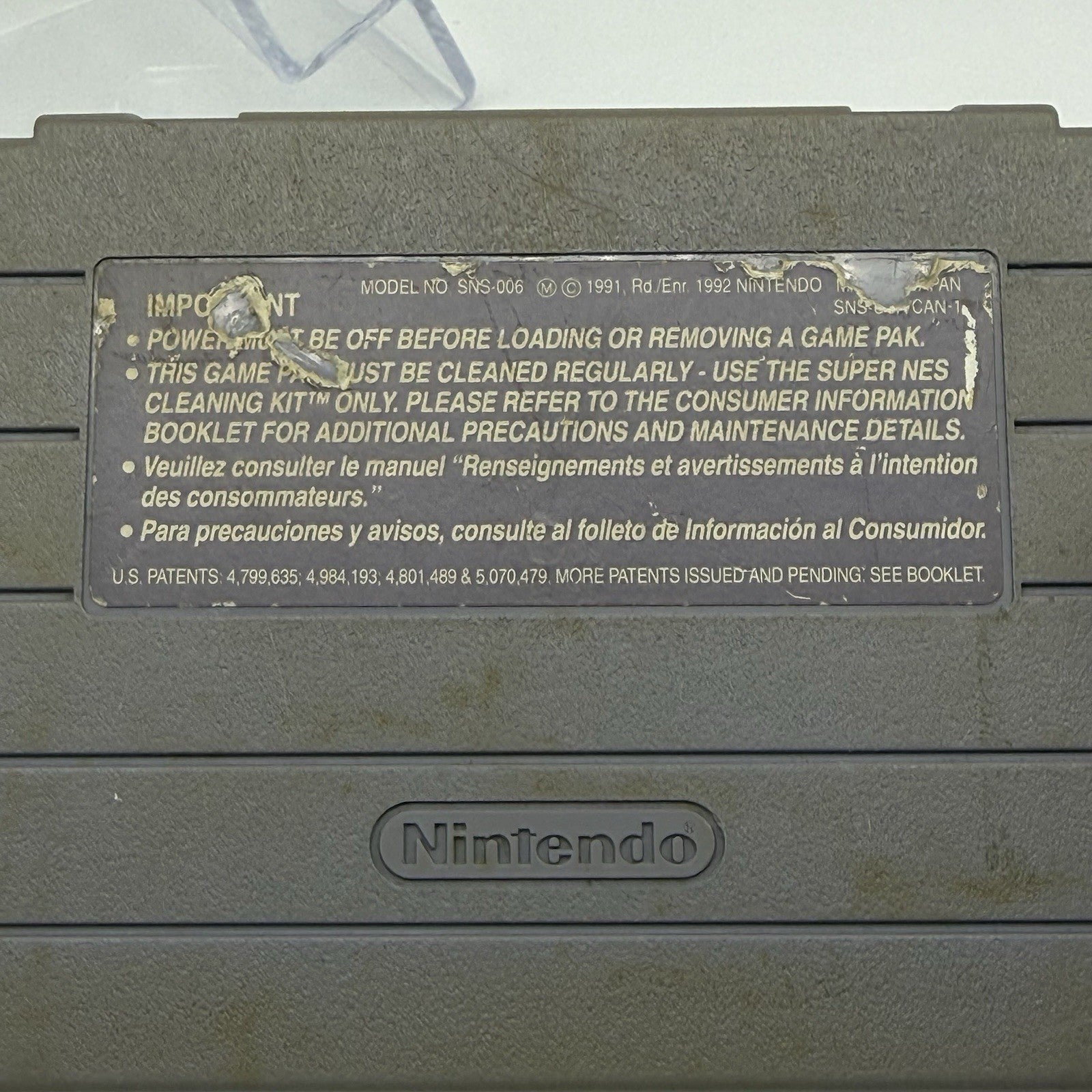 Super Mario All-Stars + Super Mario World (Super Nintendo SNES, 1994) Game Cart6