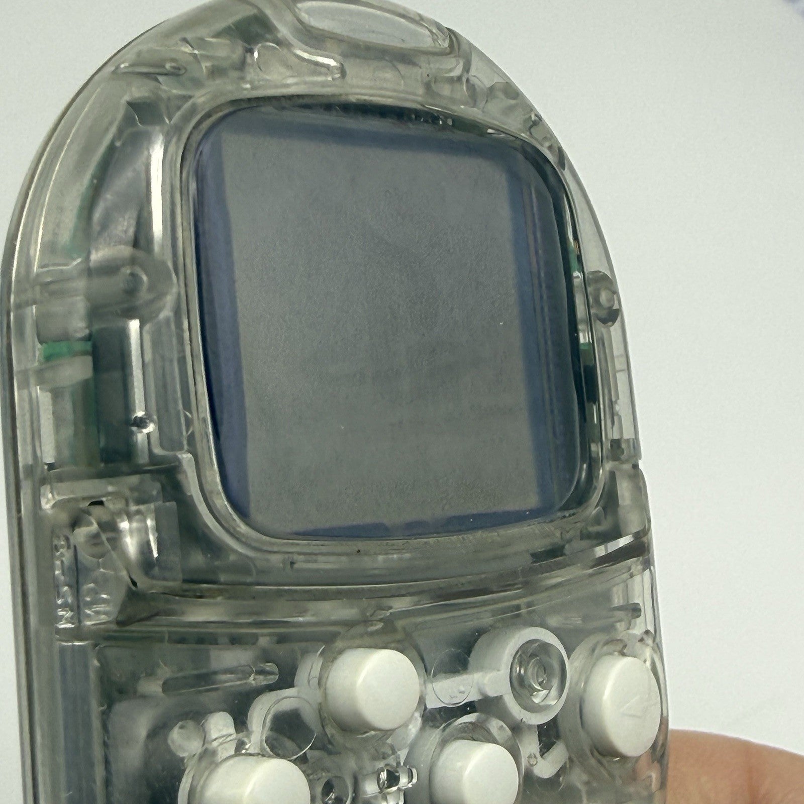 SONY Pocket Station Clear Crystal SCPH-4000 w/Box PlayStation PS1 Japanese - USA9