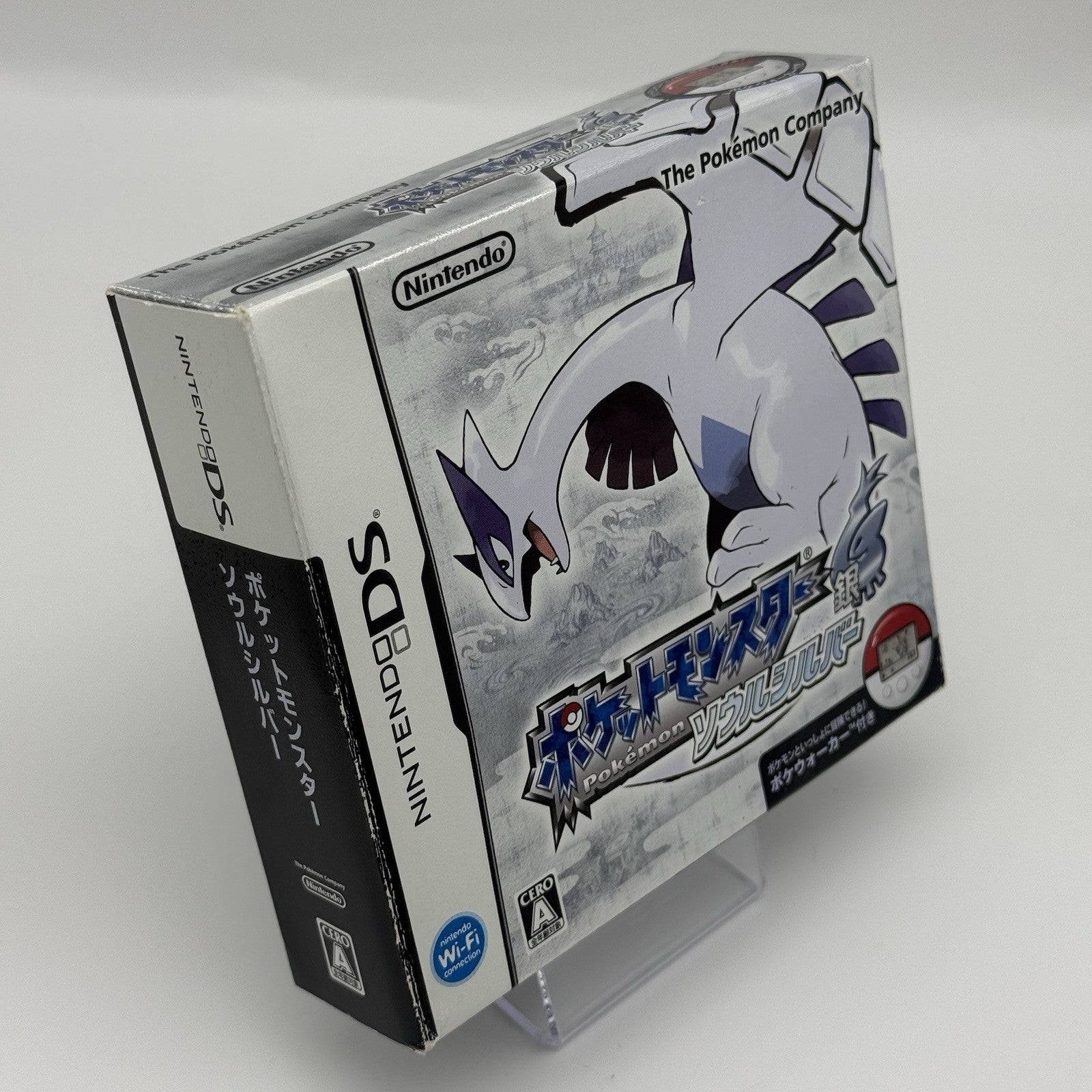 Pokemon Soul Silver Nintendo DS With Box + Pokewalker Japanese Version - Tested6