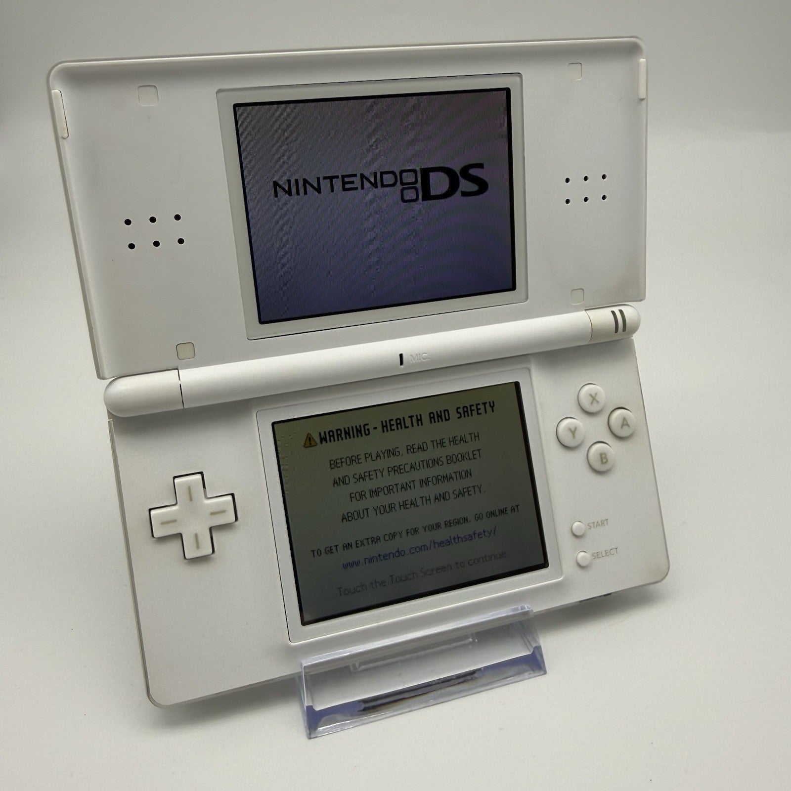 Nintendo DS Lite Console Ice Polar White w/Charger - Tested2