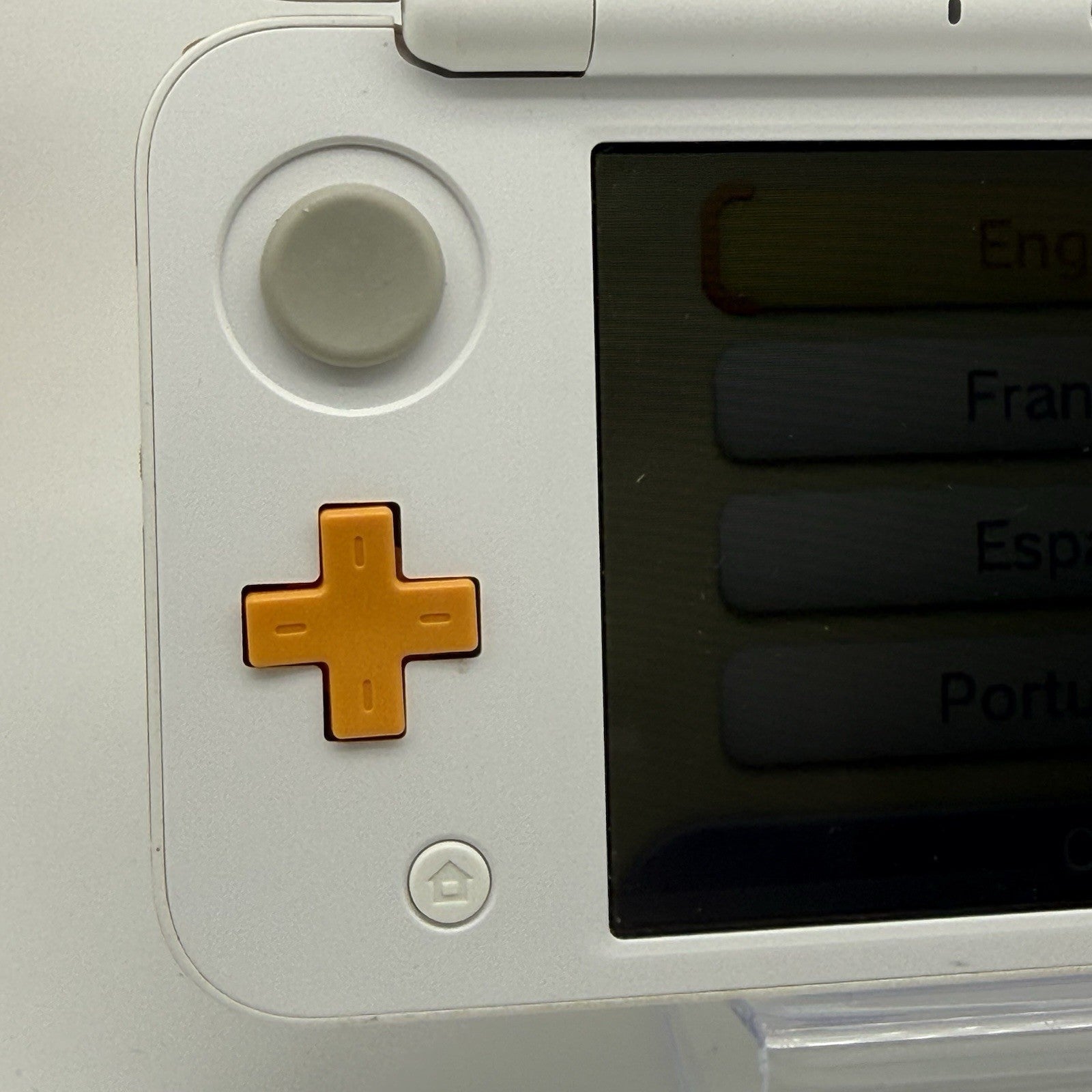 “new” Nintendo 2DS 3DS XL Console White Orange Console, Charger, Box - Tested4