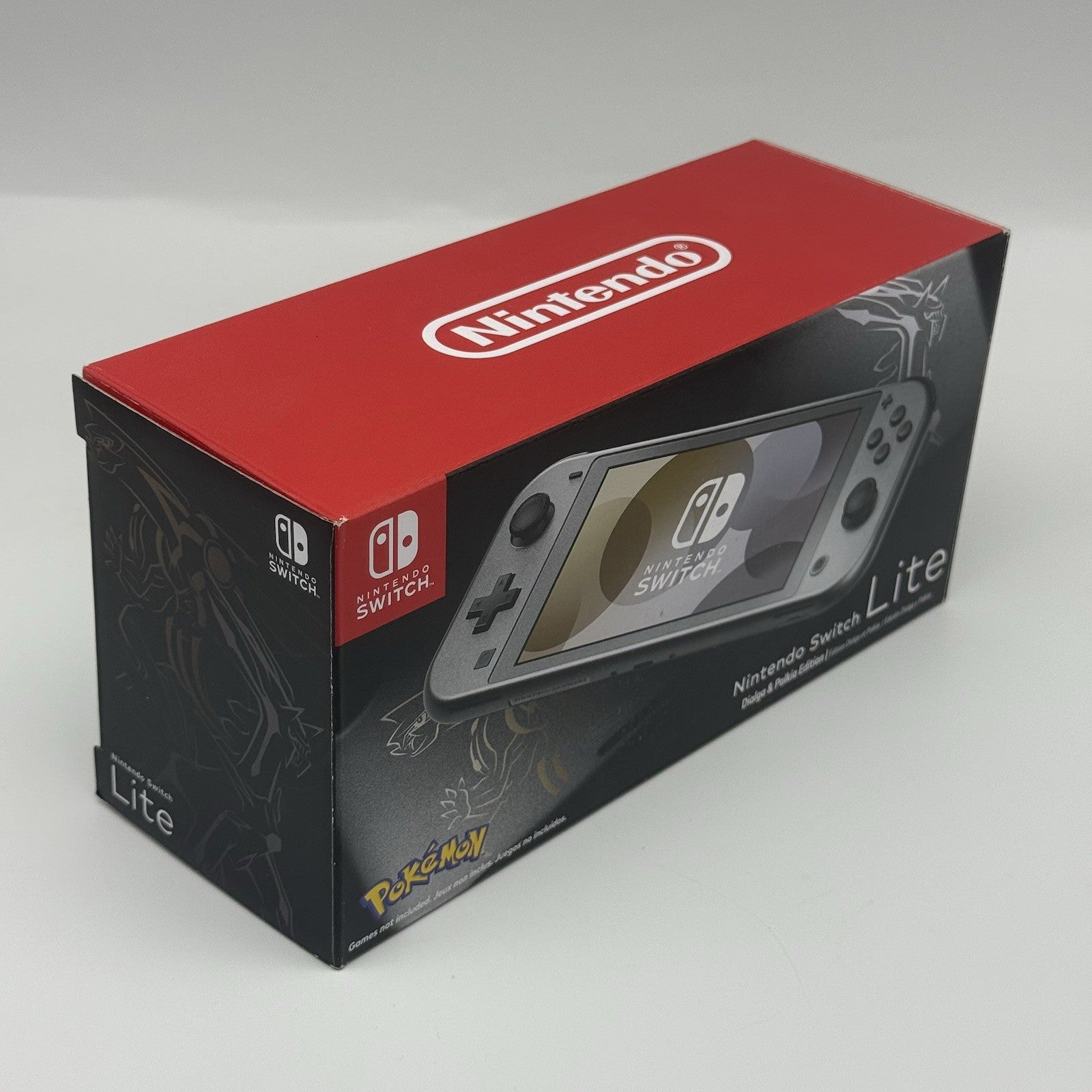 Nintendo Switch Lite Console Pokemon Dialga & Palkia Edition CIB Complete in Box14
