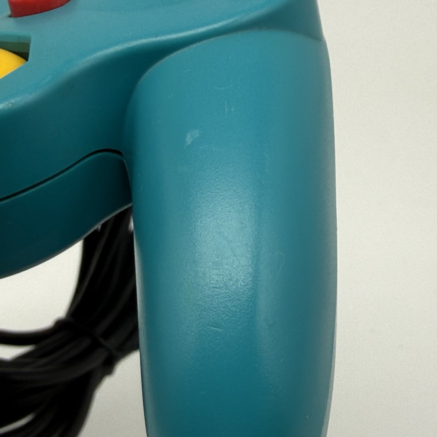 Official OEM Genuine Nintendo Gamecube Emerald Teal Blue Controller T3 Tested7