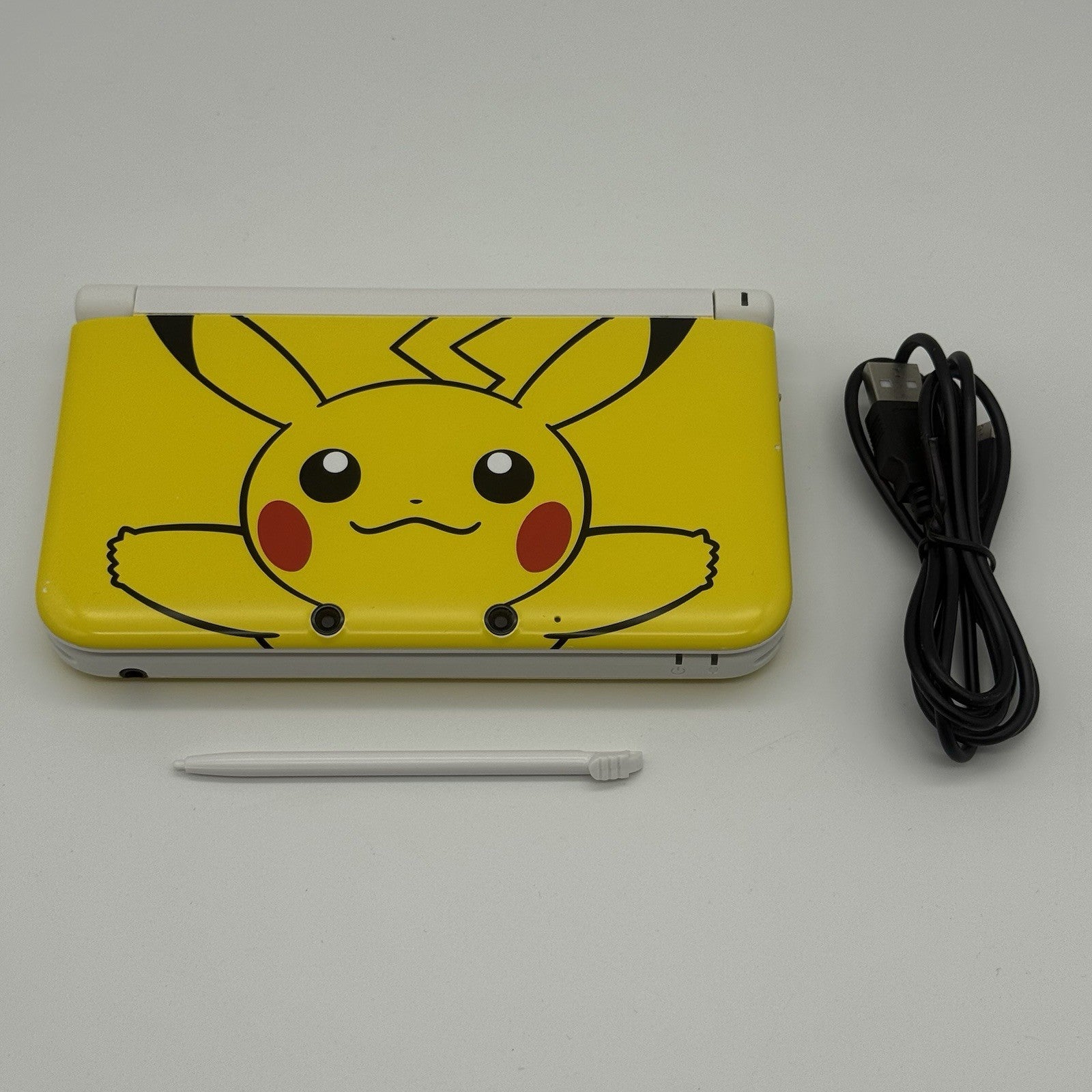 Nintendo 3DS XL Pikachu Yellow Handheld Console w/Case NTSC-U US Region - Tested1