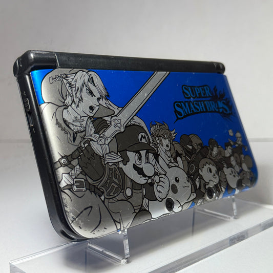 3DS XL [850+ Games] (128GB) - Super Smash Bros. Blue Edition