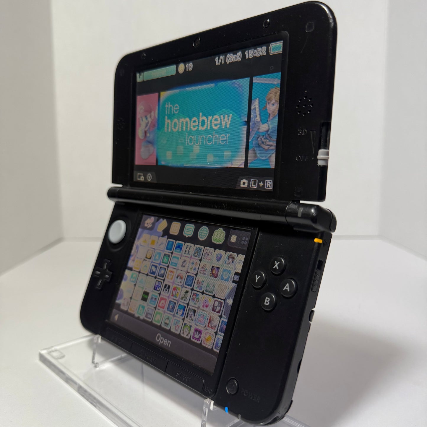 3DS XL - Super Smash Bros. Blue Edition