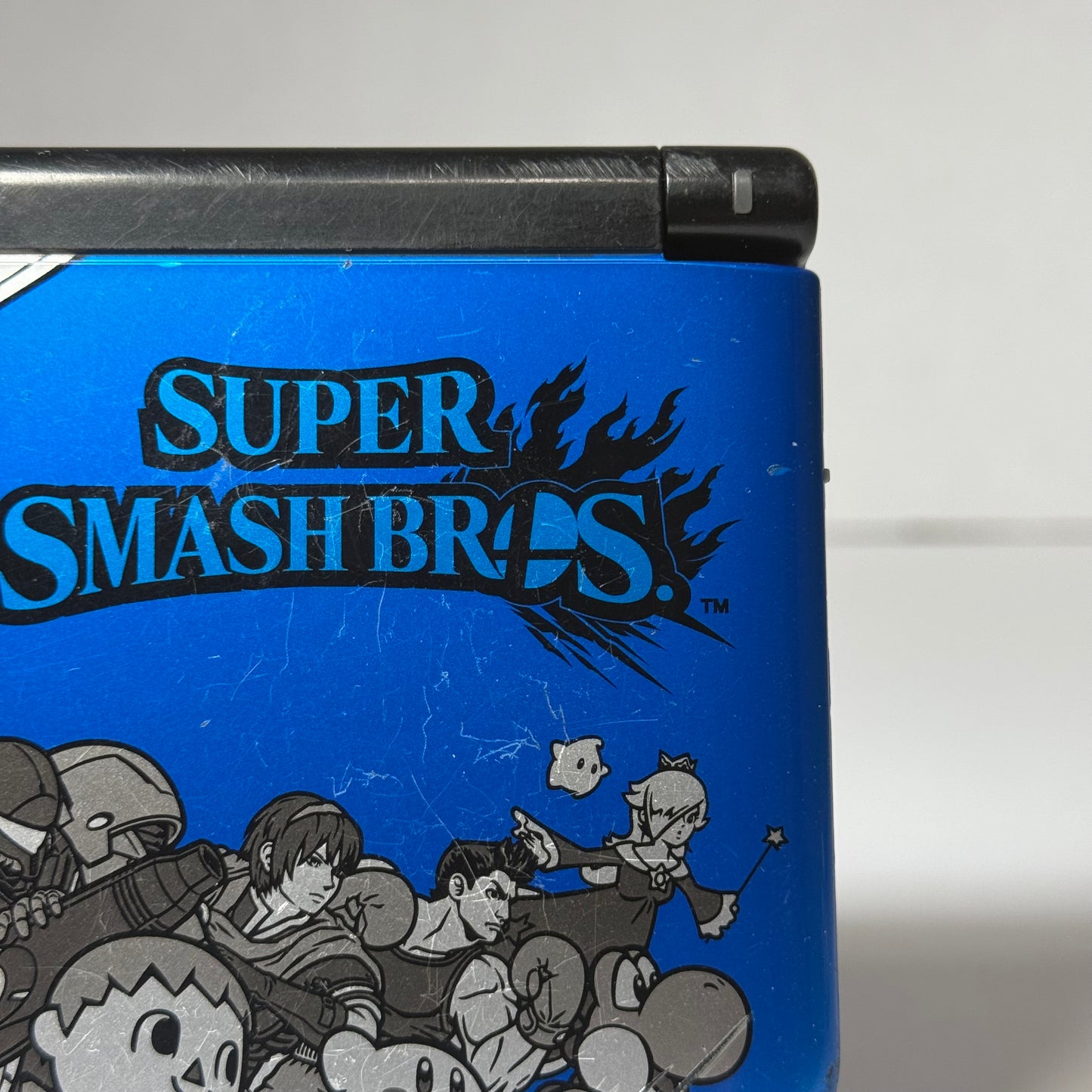 3DS XL [850+ Games] (128GB) - Super Smash Bros. Blue Edition